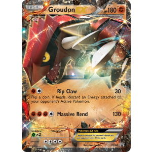 Promo Groudon-EX XY42/211 Pokemon TCG XY XY Black Star Promos