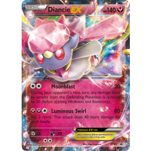 Promo Diancie-EX XY43/211 Pokemon TCG XY XY Black Star Promos