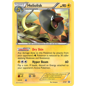 Promo Heliolisk XY47/211 Pokemon TCG XY XY Black Star Promos