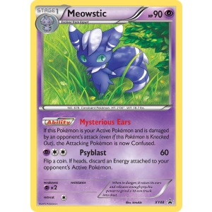 Promo Meowstic XY48/211 Pokemon TCG XY XY Black Star Promos