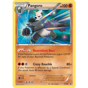 Promo Pangoro XY50/211 Pokemon TCG XY XY Black Star Promos