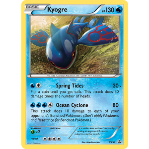 Promo Kyogre XY51/211 Pokemon TCG XY XY Black Star Promos