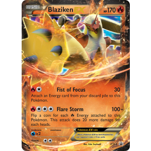 Promo Blaziken-EX XY54/211 Pokemon TCG XY XY Black Star Promos