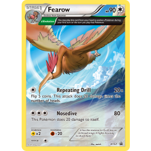 Promo Fearow XY57/211 Pokemon TCG XY XY Black Star Promos