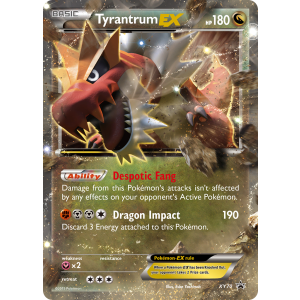 Promo Tyrantrum-EX XY70/211 Pokemon TCG XY XY Black Star Promos