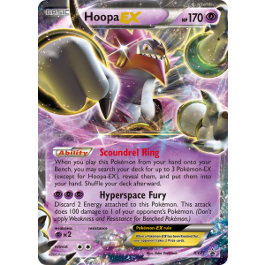 Promo Hoopa-EX XY71/211 Pokemon TCG XY XY Black Star Promos