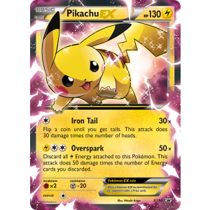 Promo Pikachu-EX XY84/211 Pokemon TCG XY XY Black Star Promos