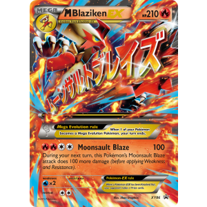 Promo M Blaziken-EX XY86/211 Pokemon TCG XY XY Black Star Promos