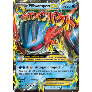 Promo M Swampert-EX XY87/211 Pokemon TCG XY XY Black Star Promos