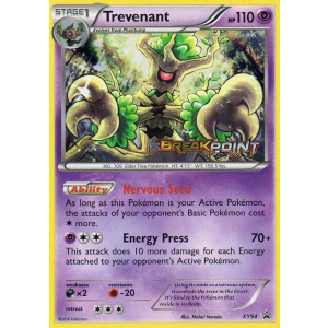 Promo Trevenant XY94/211 Pokemon TCG XY XY Black Star Promos