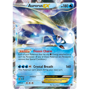 Promo Aurorus-EX XY102/211 Pokemon TCG XY XY Black Star Promos