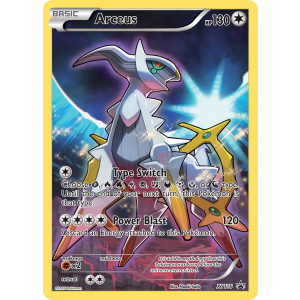 Promo Arceus XY116/211 Pokemon TCG XY XY Black Star Promos