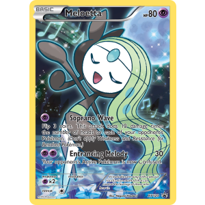 Promo Meloetta XY120/211 Pokemon TCG XY XY Black Star Promos