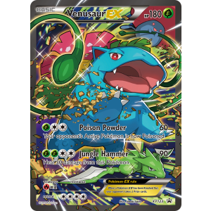 Promo Venusaur-EX XY123/211 Pokemon TCG XY XY Black Star Promos