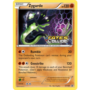 Promo Zygarde XY129/211 Pokemon TCG XY XY Black Star Promos