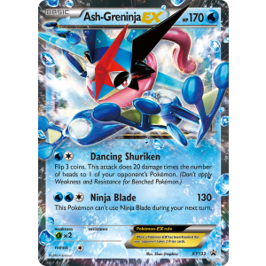 Promo Ash-Greninja-EX XY133/211 Pokemon TCG XY XY Black Star Promos