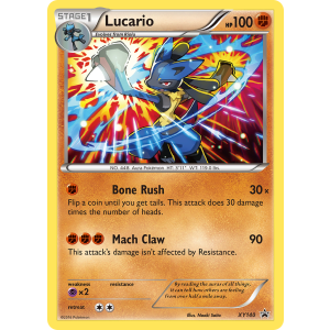 Promo Lucario XY140/211 Pokemon TCG XY XY Black Star Promos