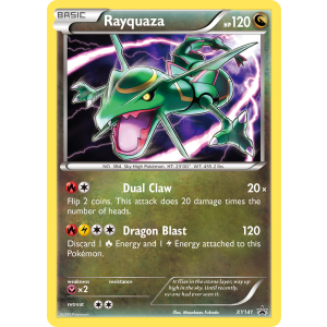 Promo Rayquaza XY141/211 Pokemon TCG XY XY Black Star Promos