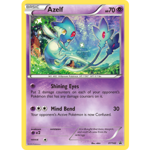 Promo Azelf XY142/211 Pokemon TCG XY XY Black Star Promos