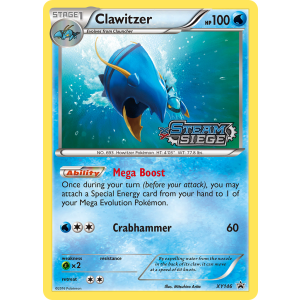 Promo Clawitzer XY146/211 Pokemon TCG XY XY Black Star Promos