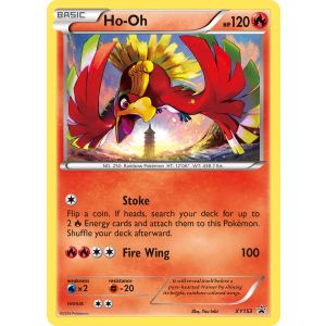 Promo Ho-Oh XY153/211 Pokemon TCG XY XY Black Star Promos