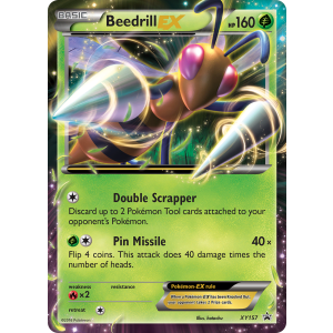 Promo Beedrill-EX XY157/211 Pokemon TCG XY XY Black Star Promos