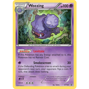 Promo Weezing XY163/211 Pokemon TCG XY XY Black Star Promos