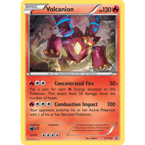 Promo Volcanion XY164/211 Pokemon TCG XY XY Black Star Promos