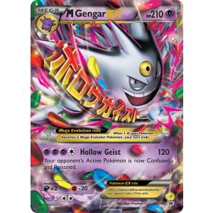 Promo M Gengar-EX XY166/211 Pokemon TCG XY XY Black Star Promos