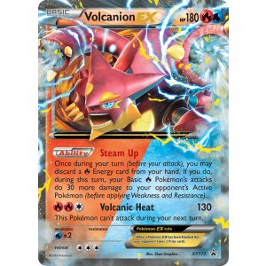 Promo Volcanion-EX XY173/211 Pokemon TCG XY XY Black Star Promos