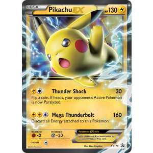 Promo Pikachu-EX XY174/211 Pokemon TCG XY XY Black Star Promos