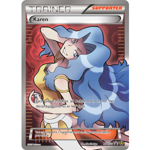 Promo Karen XY177a/211 Pokemon TCG XY XY Black Star Promos