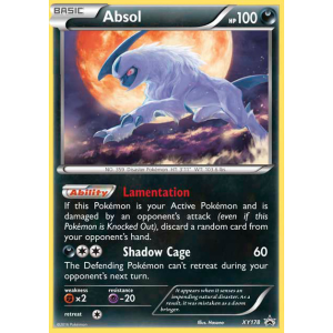 Promo Absol XY178/211 Pokemon TCG XY XY Black Star Promos