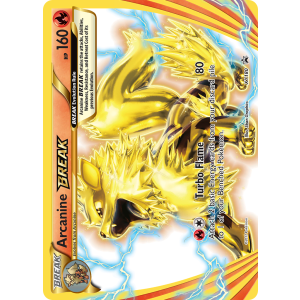 Promo Arcanine BREAK XY180/211 Pokemon TCG XY XY Black Star Promos