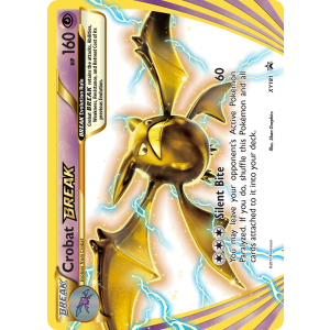 Promo Crobat BREAK XY181/211 Pokemon TCG XY XY Black Star Promos