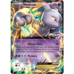 Promo Mewtwo-EX XY183/211 Pokemon TCG XY XY Black Star Promos