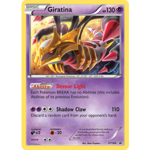 Promo Giratina XY184/211 Pokemon TCG XY XY Black Star Promos