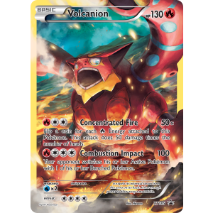 Promo Volcanion XY185/211 Pokemon TCG XY XY Black Star Promos