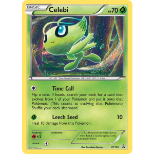 Promo Celebi XY187/211 Pokemon TCG XY XY Black Star Promos