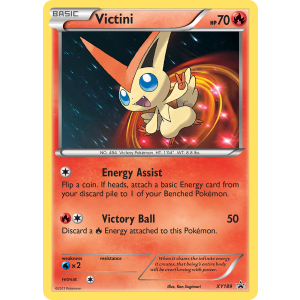 Promo Victini XY189/211 Pokemon TCG XY XY Black Star Promos