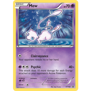 Promo Mew XY192/211 Pokemon TCG XY XY Black Star Promos