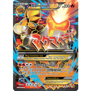 Promo M Camerupt-EX XY198a/211 Pokemon TCG XY XY Black Star Promos