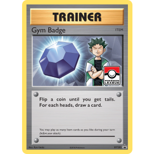 Promo Gym Badge XY203/211 Pokemon TCG XY XY Black Star Promos