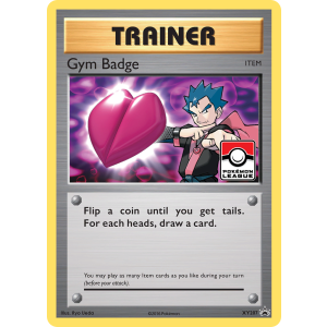 Promo Gym Badge XY207/211 Pokemon TCG XY XY Black Star Promos