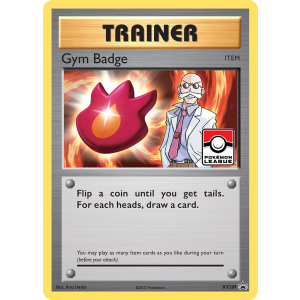 Promo Gym Badge XY209/211 Pokemon TCG XY XY Black Star Promos