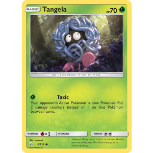 Tangela 5/236 Pokemon TCG Sun & Moon Cosmic Eclipse