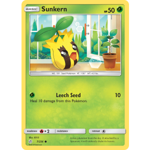 Sunkern 7/236 Pokemon TCG Sun & Moon Cosmic Eclipse