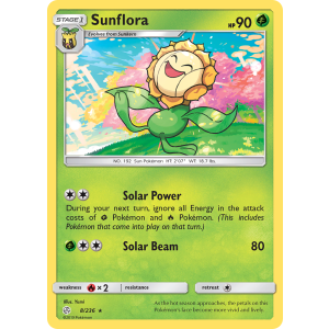 Sunflora 8/236 Pokemon TCG Sun & Moon Cosmic Eclipse