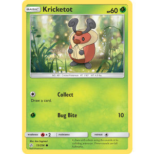 Kricketot 13/236 Pokemon TCG Sun & Moon Cosmic Eclipse