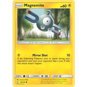 Magnemite 68/236 Pokemon TCG Sun & Moon Cosmic Eclipse